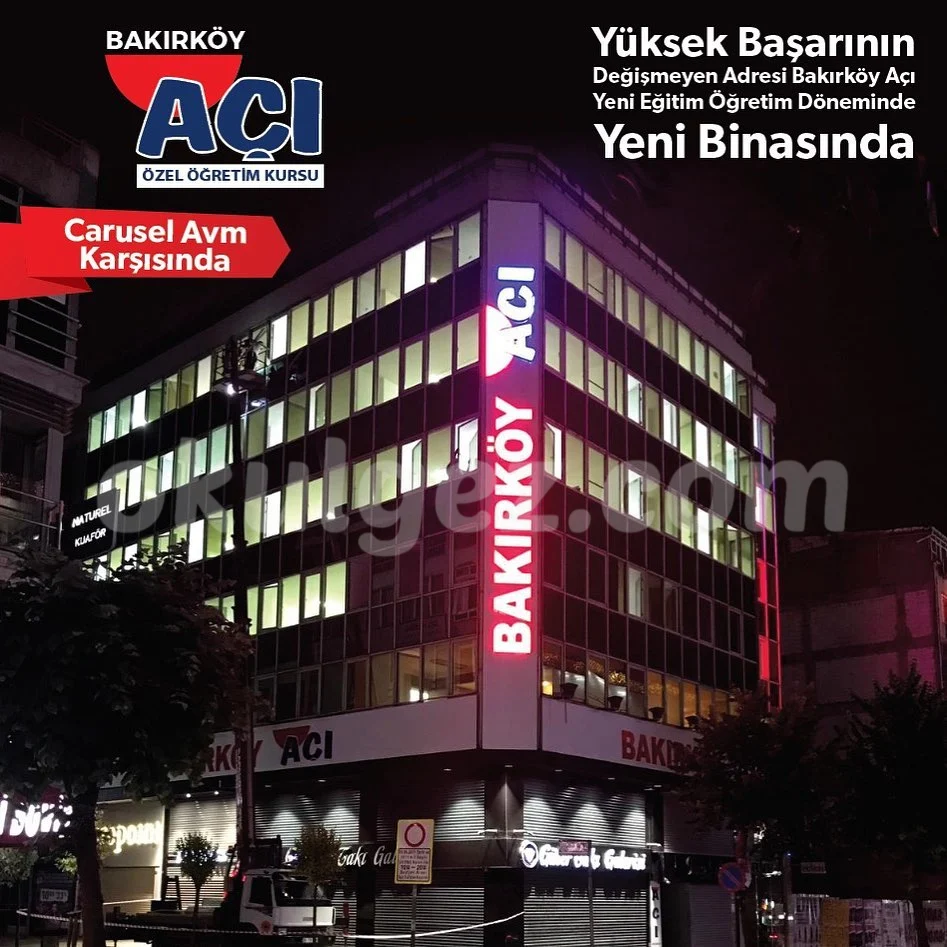 Özel Bakırköy Açı Özel Öğretim Kursu