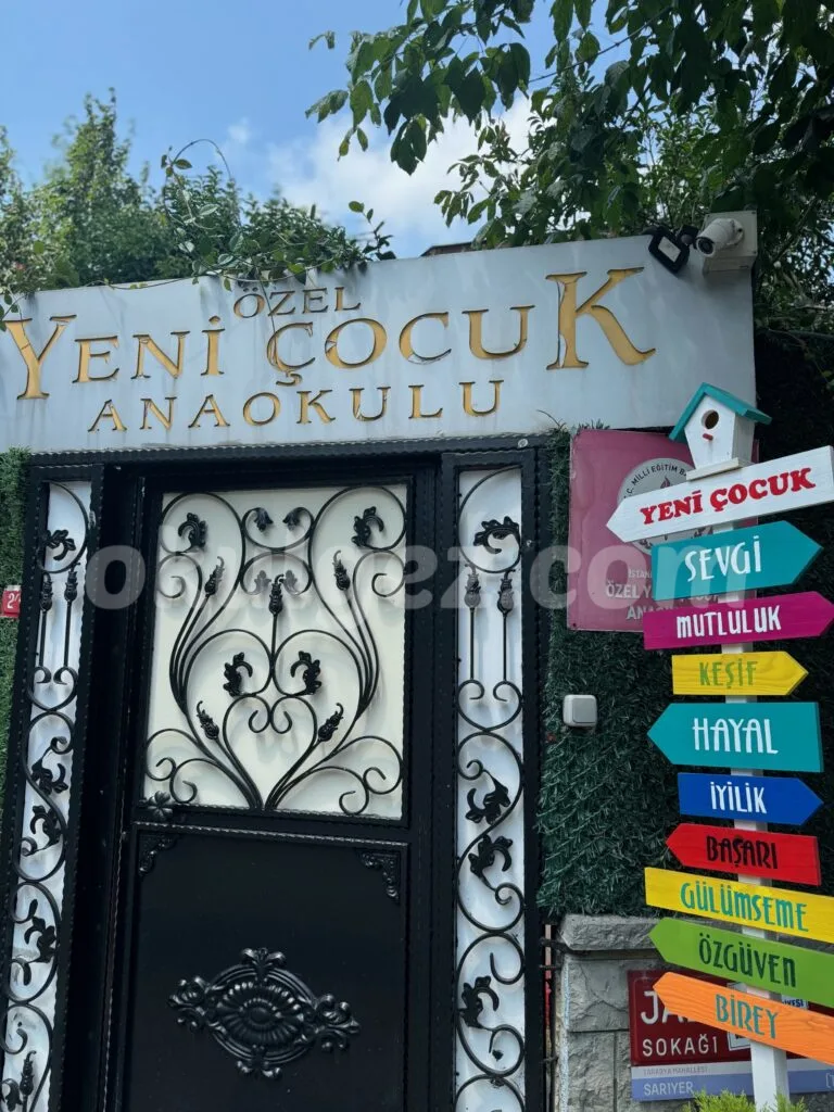 Özel Zekeriyaköy Yeni Çocuk Montessori Anaokulu